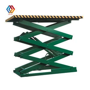 500kg 800kg 1000kg  Electric  Hydraulic Scissor Lifter Platform For  for warehouse or Store