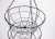 Import 550-58A home round decoration 3 tier wire hanging flower basket from China