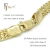 Import 55190001 FJ Fallon Fashion Jewelry Figaro link engraveable Mens ID bracelets 14K Gold plated brass based from China