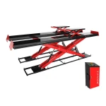 5.5T Low profile hydraulic car electrical scissor lift jack for Wheel alignment workshop
