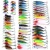 Import 56-62 Pcs Mixed Fish Kit Minnow Wobblers Crankbait Hard Bait Tackle Artificial Fishing Lure Set from China