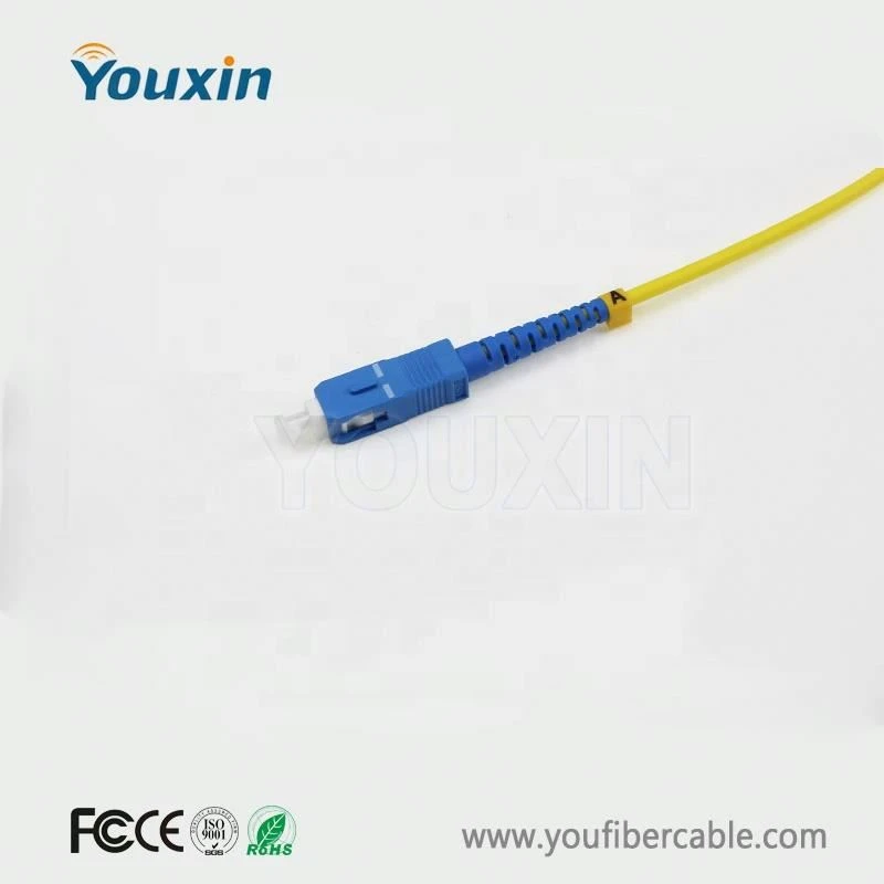 5M SC/APC-SC/APC simplex 9/125 singlemode fiber optic cable patch cord jumper