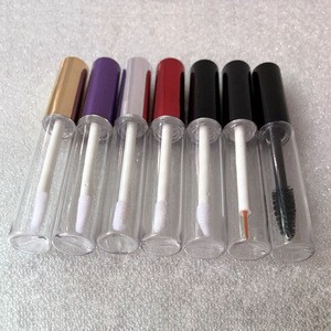 5ml colorful transparent Lipstick Lip gloss Mascara Eyeliner packaging tube