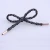 Import 5mm cotton drawstring with engrave logo metal tip drawcord string for hoodies from China