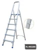 6 steps Home use Aluminium folding step ladder with platform TL- NS106