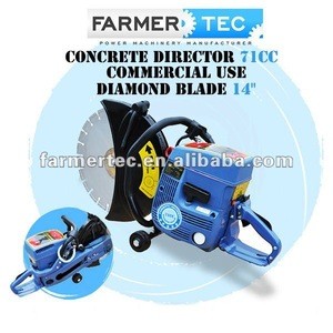 71CC CONCRETE CUT-OFF SAW DEMOLITION BRICK ROAD WITH 14&quot; DIAMOND BLADE COMMERCIAL USE CEMENT CUTTER