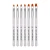 Import 7Pcs Professional Manicure UV Gel Brush Pen Acrylic Nail Art Pen Painting Drawing Brush Phototherapy Tools from China