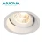 Import 7W down light Anti-glare lamp dimmable Adjustbale swing Recessed LED Downlights ceiling light from China