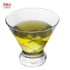 8-Ounces Crystal Clear Handmade Wholesale Bar Stemless Cocktail Martini Glass