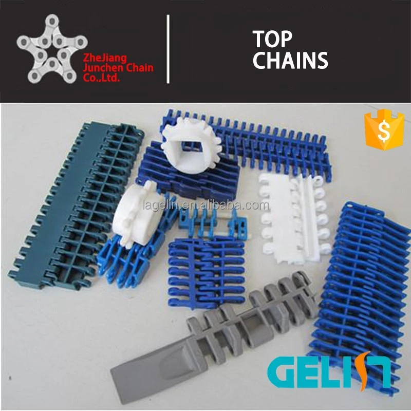 900 series flat top chain dynamic filter modular plastic conveyor belt