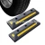 Import 900*150*100mm reflective rubber parking truck wheel garage parking stopper from China