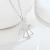 Import 925 Sterling Silver Guardian Angel Wing Cross Pendants Necklace Jewelry Zirconia Pendant Charms for Girls Women from China