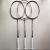 Import 9U full carbon badminton rackets with 30LBS high tenision badminton rackets from China