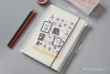 A4 A5 plastic ziplock pocket spiral notebook for bulk orders