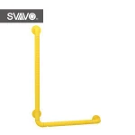 ABS Material White Safety Wall Corner Grab Bar For Sale