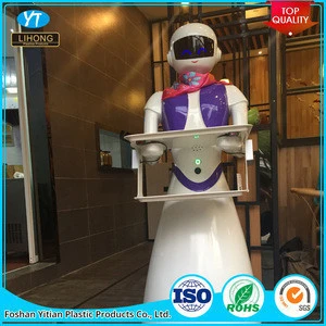 ABS Plastic Vacuum Thermoforming Hotel / Restaurant Service Robot