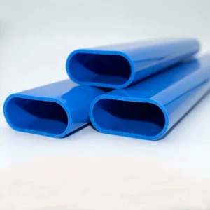 ABS PVC Pipe Extruded HDPE Manufacturers Ucstomize Different Sizes of Blue Mouldings Plastic Moulding Forms Hongda Extruding