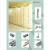 Import Accessories Type compact laminate cubicle toilet partition hardware from China