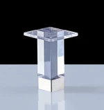 Acrylic leg sofa table leg furniture leg for dinner coffee table