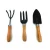 Import Agricultural Hand Tools Spade Shovel Carbon Black Edge Steel Tempered Iron claw from China
