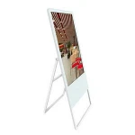 All In One Vertical Interactive Touch Kiosk Display Advertising Screen
