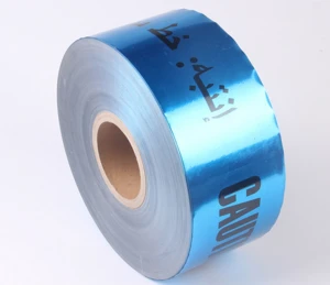 Aluminium foil underground warning tape