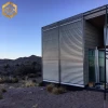 aluminum airfoil fix external wall louver
