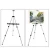 Import Aluminum alloy portable Tripod folding easel extendable metal easel 155/165cm from China