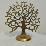 Aluminum Gold finished Table Knot Sculpture for decoration Office Desk & counter Top Fancy Sculpture