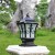 Import aluminum shell Waterproof Outdoor european classic style Yard Fence  Led Post Cap Main Gate Pillar Light lamp for Garden from China