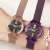 Amazon Hot Sale Fashion Luxury Star Sky Dial Women Watches Magnetic alloy Steel Mesh Lady Wristwatches