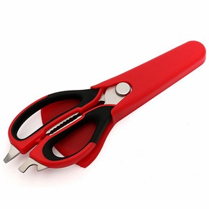 Amazon Hot Sell Cheap Multifunction Logo Custom Kitchen Scissors