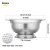 Import Amazon New Products Stainless Steel Colander Strainer 5 QT Kitchen Utensils from China