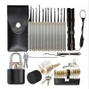 Amazon Professional Locksmith 26pcs Practice Tool Lock Pick Set Multitool Training Supplies 3 Locks Case Padlock Dimple Lock Kit