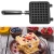 Import Amazon Top Seller Eco-friendly Kitchen Gadgets Portable Iron Baking Tools Non-Stick Waffles Maker Mold Household Kitchen from China