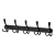Import Amazon Top Seller Stainless Steel Hook Rail Wall Mounted Coat Hooks Bath Kitchen Towel Robe Hook from China