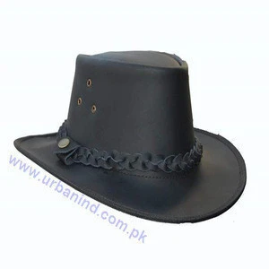 American Style Leather Hat/Western Style Leather Hat/Cowboy Style Leather Hat