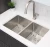 Import American Style Stainless Steel Handmade Kitchen Sink Two Bowl with Silencer Pad from China