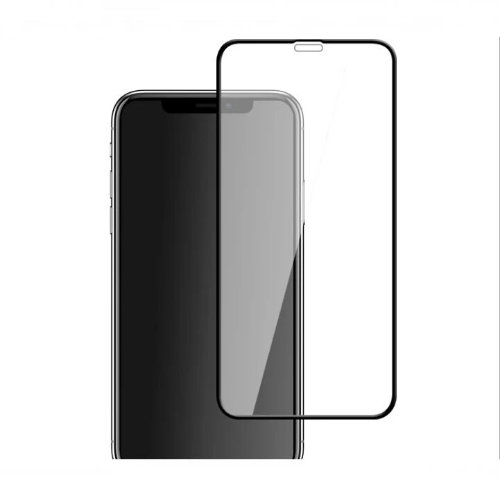 Anti Scratch  6D 9D Full Cover Full Glue Curved Edge Tempered Glass Screen Protector For iPhone X iPhone Xs