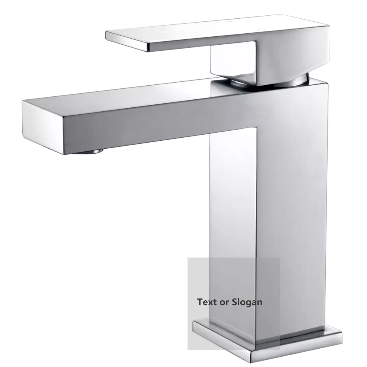 Aquacubic cheap Watersense Cupc Certified Square Solid Brass Chrome Plated Bathroom Basin Faucet Tap