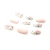 Import Artificial fingernails full cover false nail tips with nail glue from China