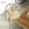 Ash wood Hans Wegner/ Danish /Professional factory Y-Chair Solid Wood Dining Chairs Wishbone Chair