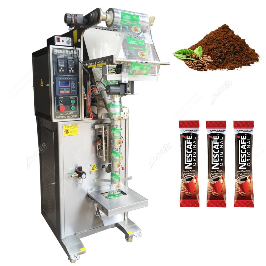 Automatic Sugar Sachet Coffee Cocoa Salt Powder Packing Machine Sugar Packaging and Printing Machine