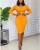 Import Autumn Chic Style V Neck Pencil African Women Office Career Dress from China