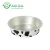 Import Bakery tool disposable ice cream black gold round 215ml smooth wall aluminum foil baking cup cake pan yogurt dessert container from China