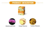 Balance Blood Lipid Blood Sugar Wholesale Healthy Digestion Stomach Turmeric  Ginger Tea