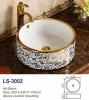 Bathroom Sanitary Items Wash Basin Ceramic Oval small glass basin