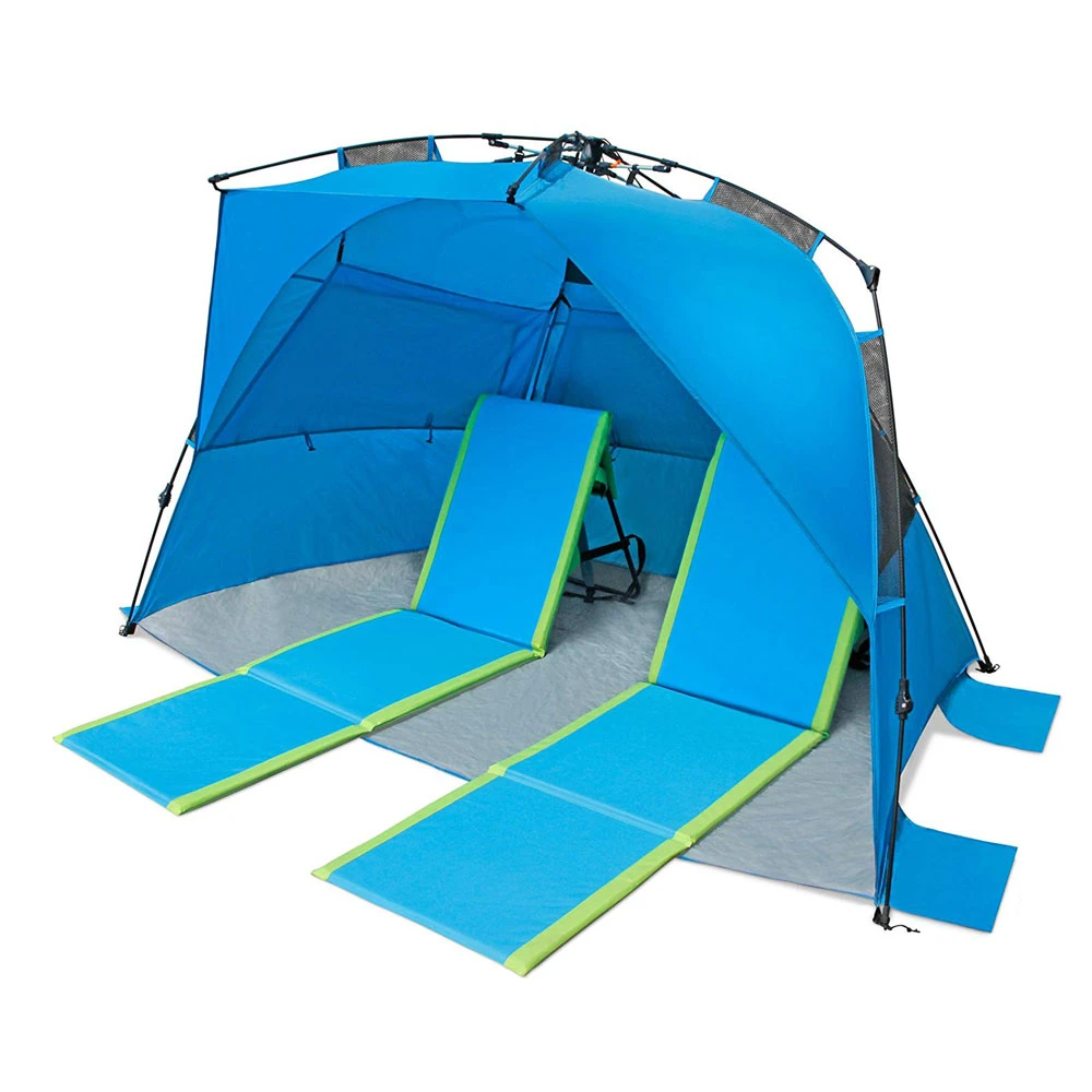 Beach Tent Sun Shelter Family 5 Person Pop Up Sun Shades Outdoor, Tents Outdoor  Beach Wind Tent
