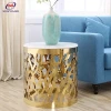 Beautiful Design Stainless Steel Banquet LED Engraving Display Hall Table