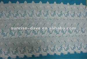 beautiful embroidery bed skirt design